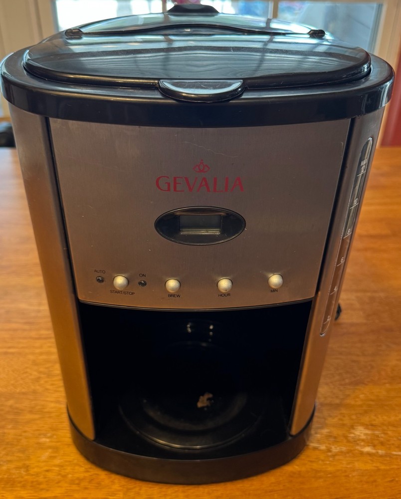 Gevalia XCC-12 Kaffe Programmable 12 cup Coffee Maker Stainless