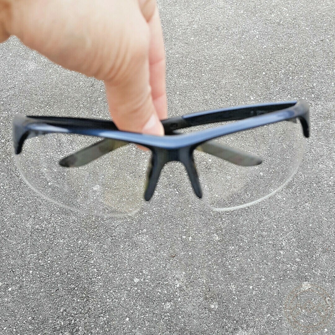 Smith & Wesson Corporal Shooting Glasses Clear Full Periphery Anti-Fog Non-Slip