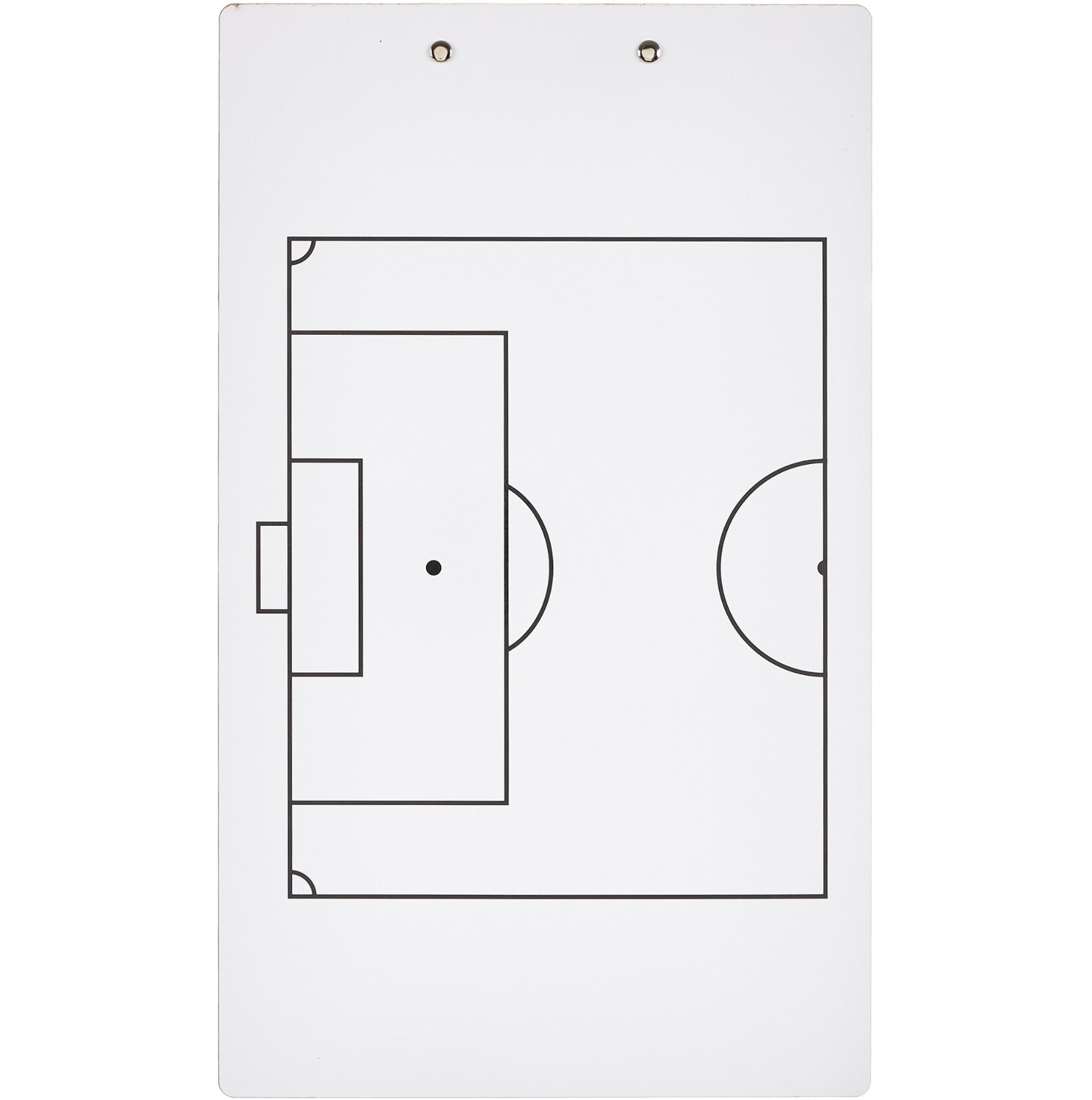 Murray Sporting Goods Dry-Erase Double Sided Soccer Coach Marker Board Clipboard