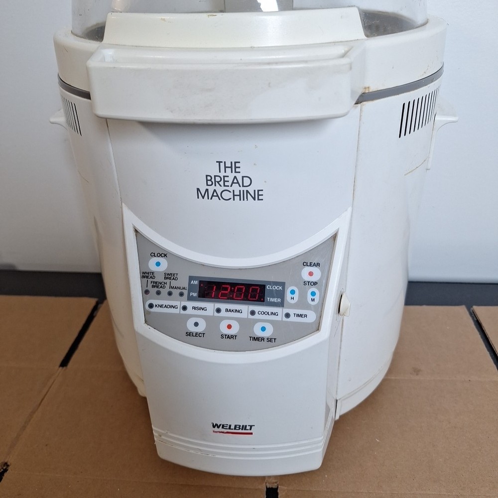 WELBILT Bread Maker The Bread Machine ABM-100-3 *Missing Pan Bowl - Tested