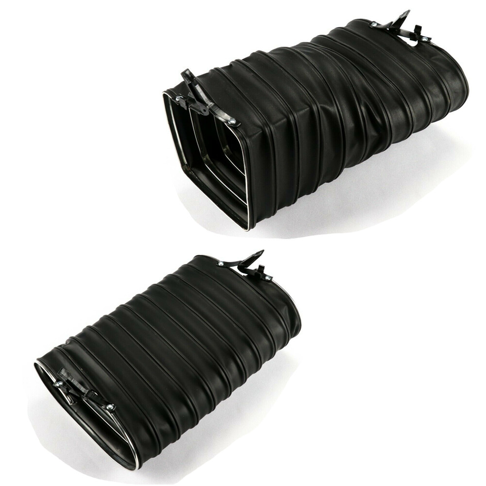 1976 - 1981 Corvette Flex Ducts SET Air Intake to Air Cleaner - Fender Hose C3