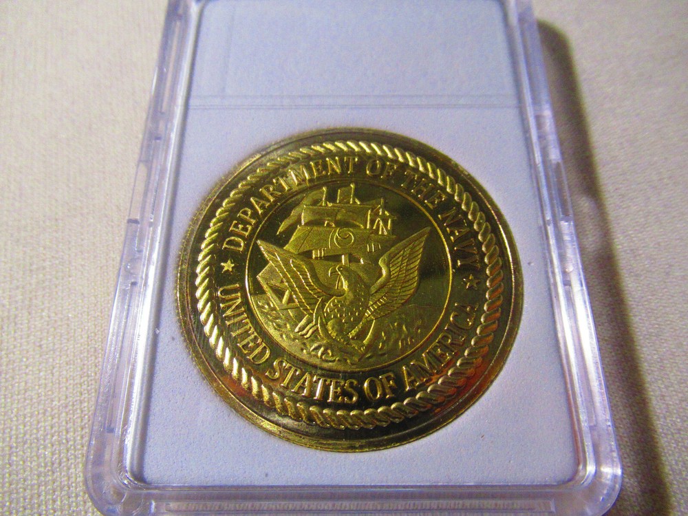 US NAVY - USS Denver (LPD-9) Challenge Coin