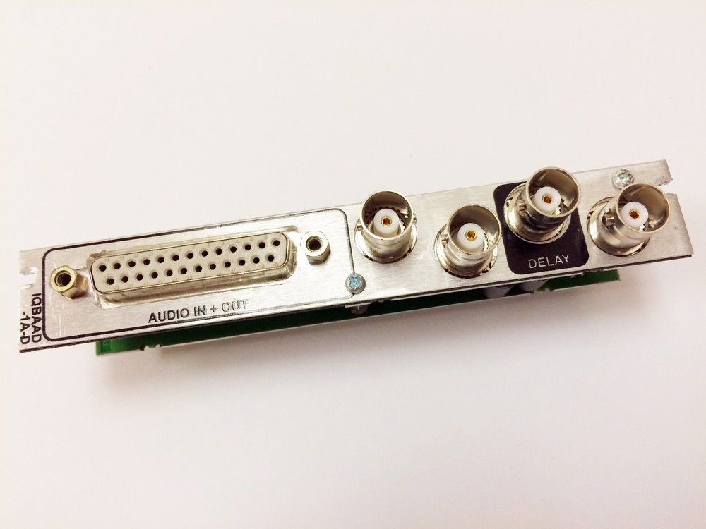Snell & Wilcox IQBAAD ANALOGUE AUDIO DELAY BOARD