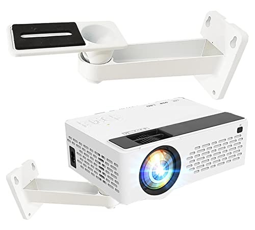 Mini Projector Wall Mount Upgraded Angle Adjustable Projector Mount Length