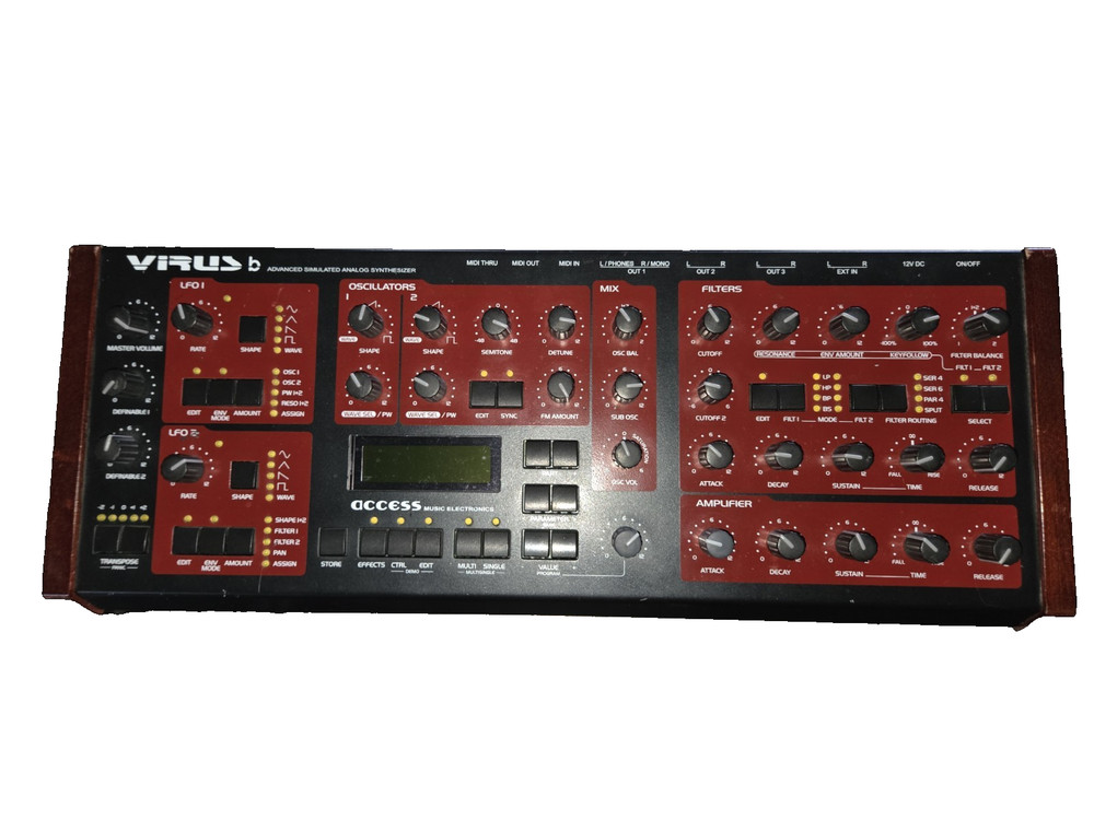 Access Virus B Desktop Digital Synthesizer excellent condition