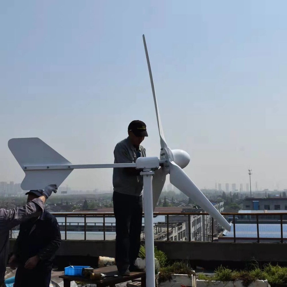 5000W 48V Wind Turbine Kits Wind Power Generator For On Grid / Off Grid System
