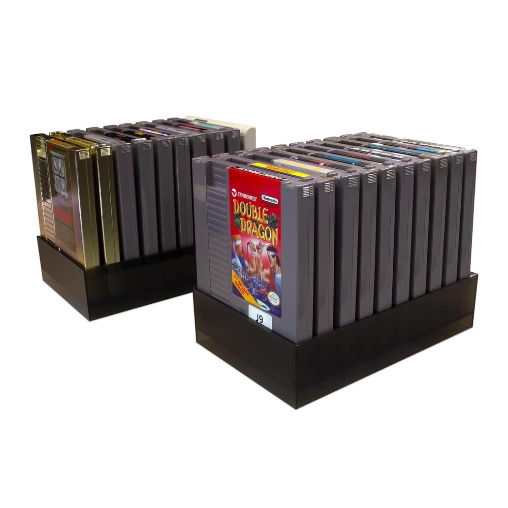 Hyperkin 10-Cartridge Storage Stand for Nintendo NES (2 Pack)