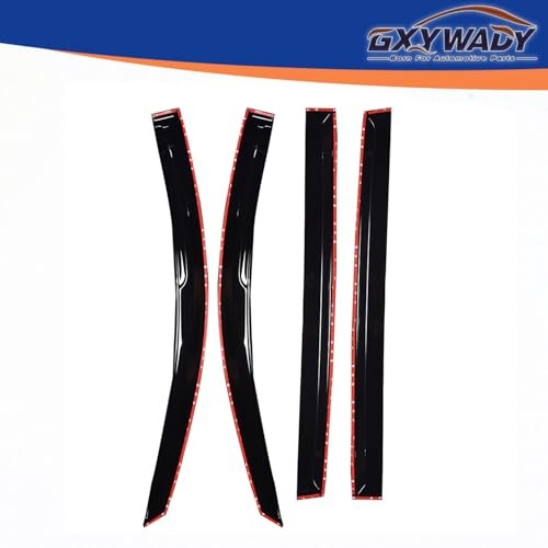 Side Window Vent Visor Rain Deflector Guard Replacement for Sienna 2004 2005