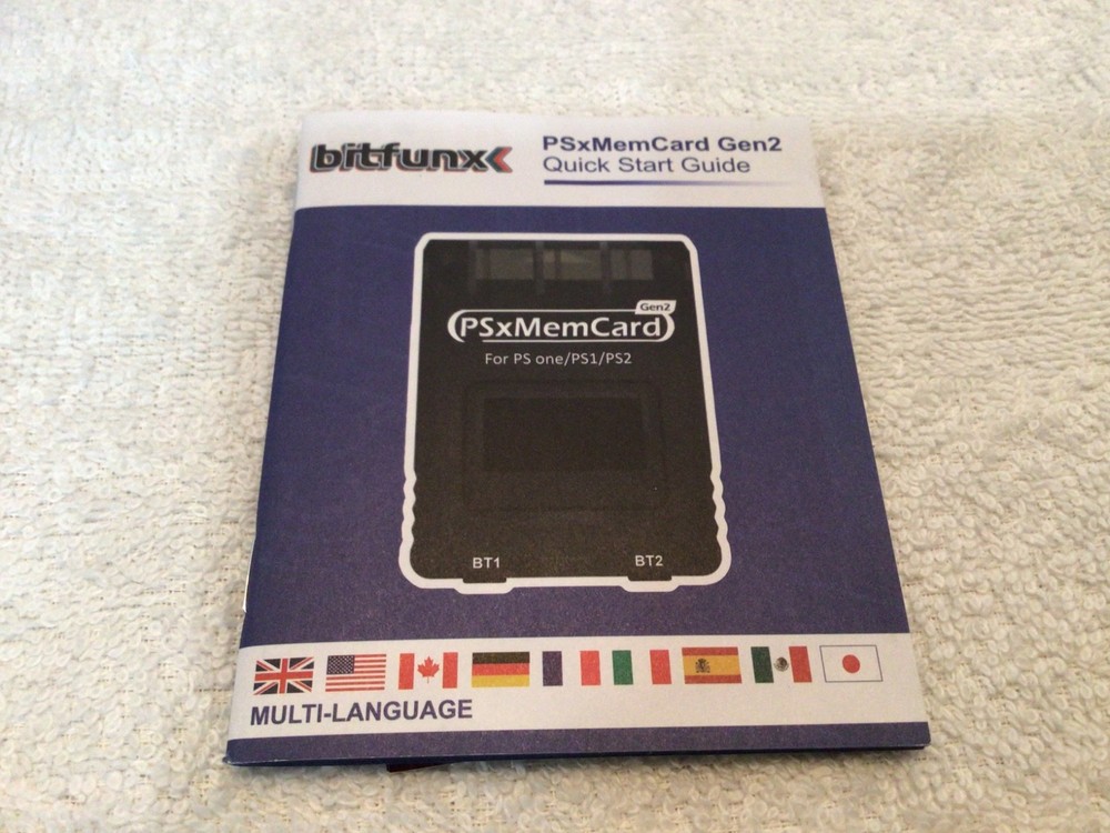 Bitfunx PSxMemCard Gen2