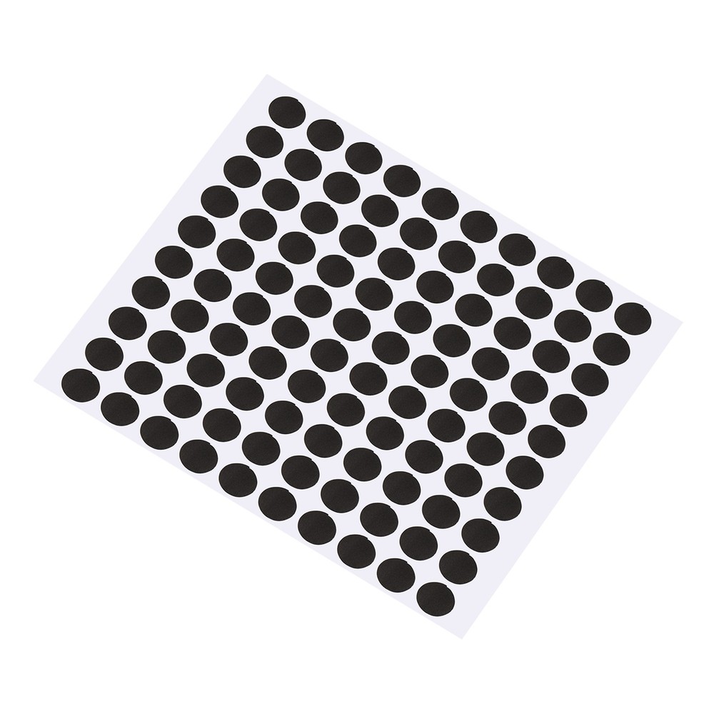 1 Sheet/100Pcs Pool Table Marker Dots Billiard Snooker Point Stickers Black