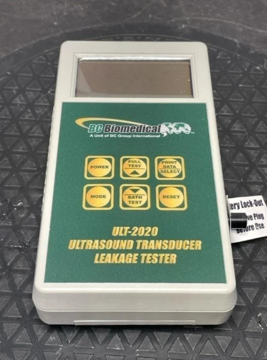 BC BIOMEDICAL ULT-2020 MICROPROCESSOR-BASED LEAKAGE TESTER WITH POWER ADAPTER