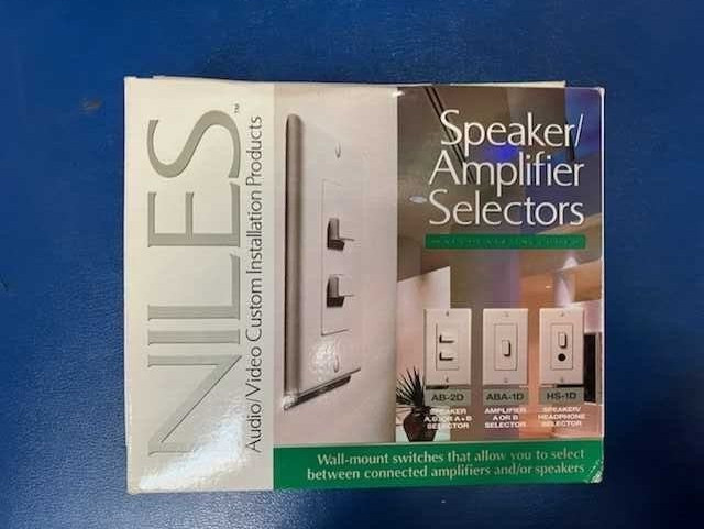 NILES Speaker Amplified Selector ABA-1D White