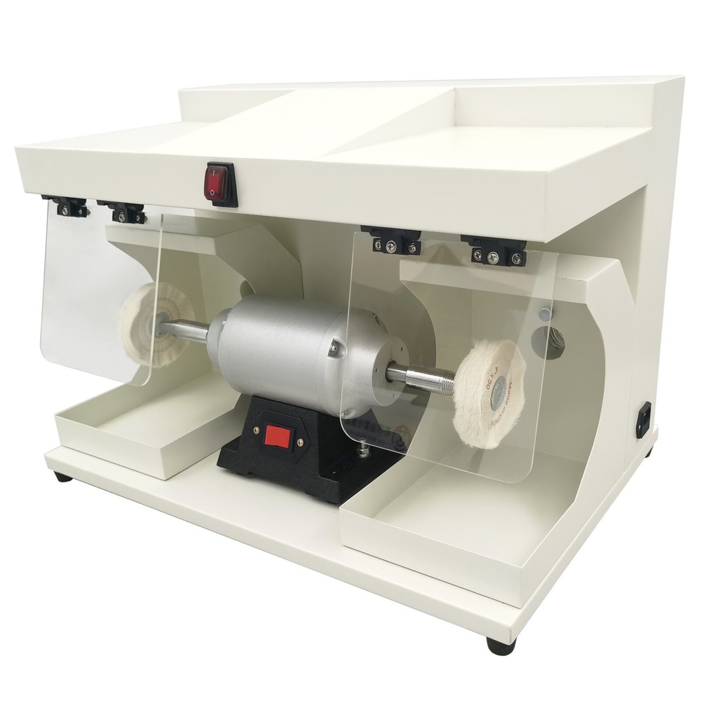 110V Desktop Two-position Polishing/Buffing/Glazing Machine Polishers
