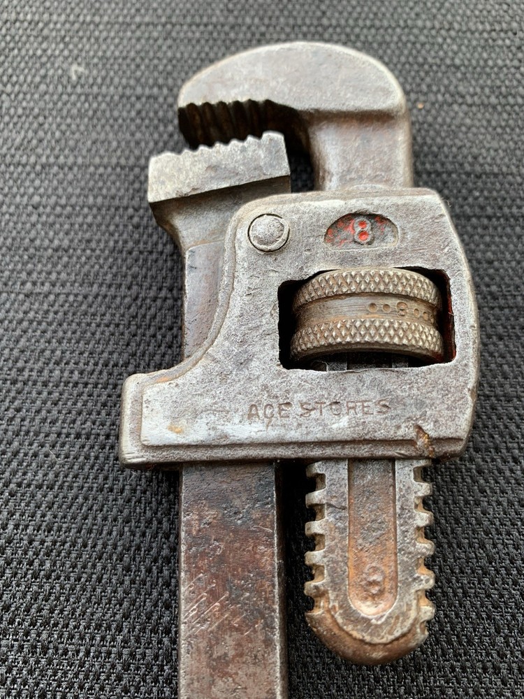 Ace Hardware Stores Adjustable Wrench 1950s Vintage Monkey