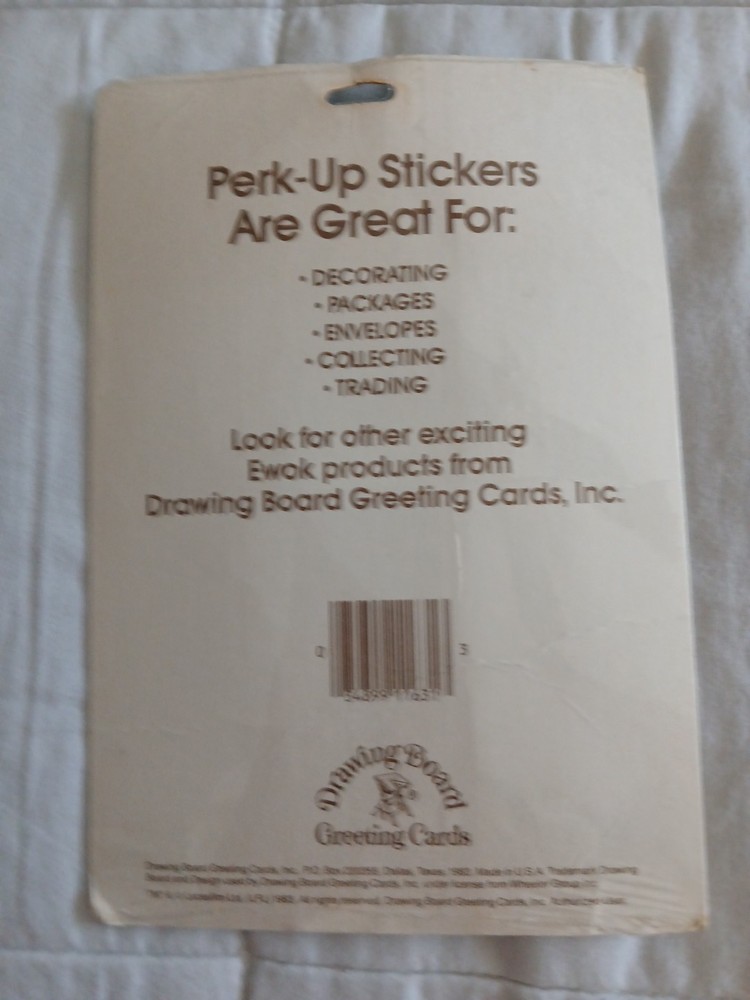 Ewoks Stickers Never Been Open