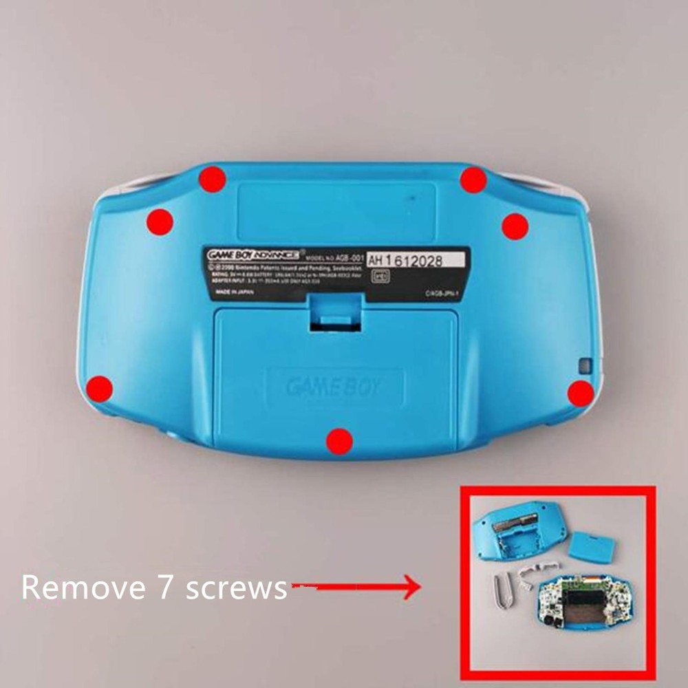 8-Level High light IPS LCD Screen Backlight Kit For Game Boy Advance GBA NGBA