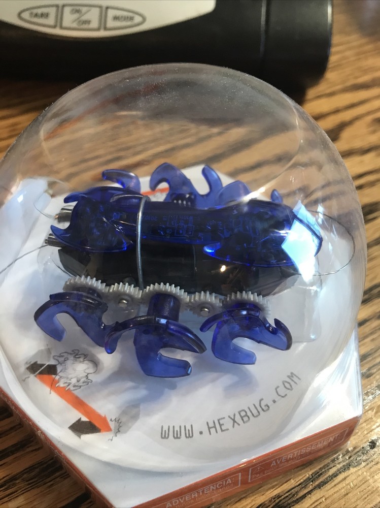 Hex Bug Micro Robotic Ant Blue NEW IN ORIGINAL BOX