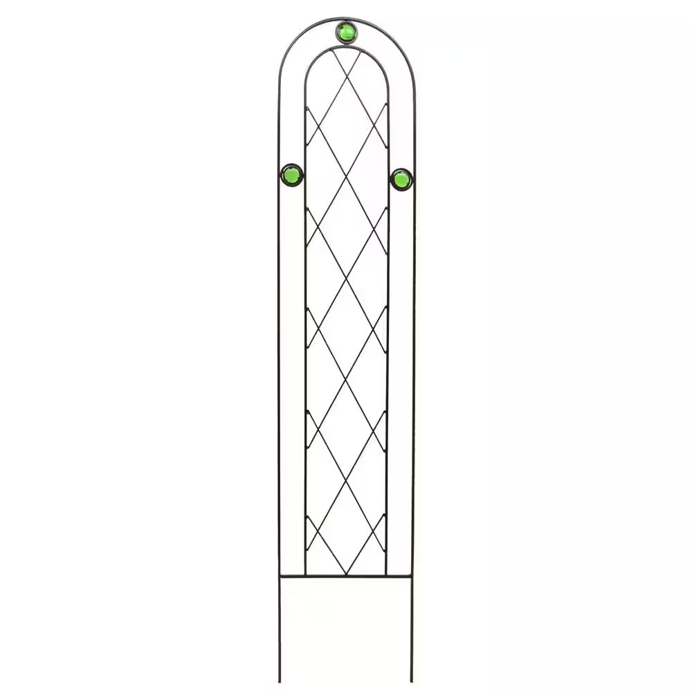 Emerald 48 In. X 10 In. Metal Trellis