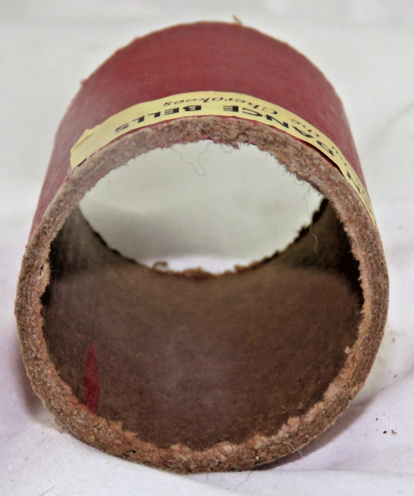 Vintage Mid-Century Sheepskin Lined "Cherokee Indian" Dance Bells NICE