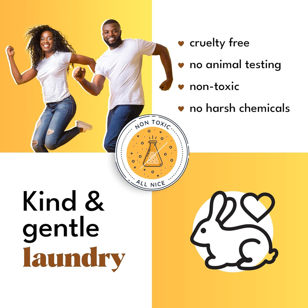 Zero Trace All Natural Laundry Detergent Sheets Eco Friendly - Laundry Soap - Ac