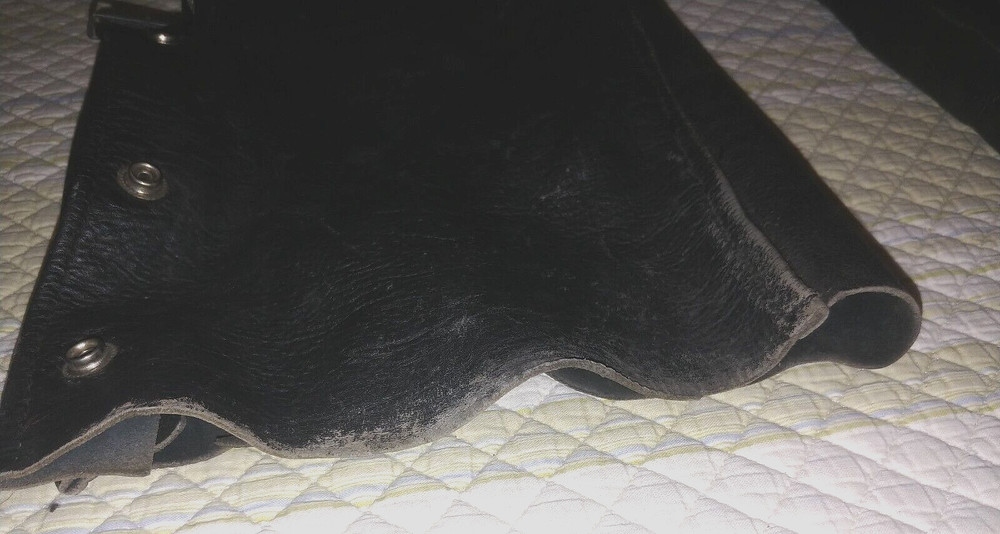 Genuine Leather Motorcycle Chaps