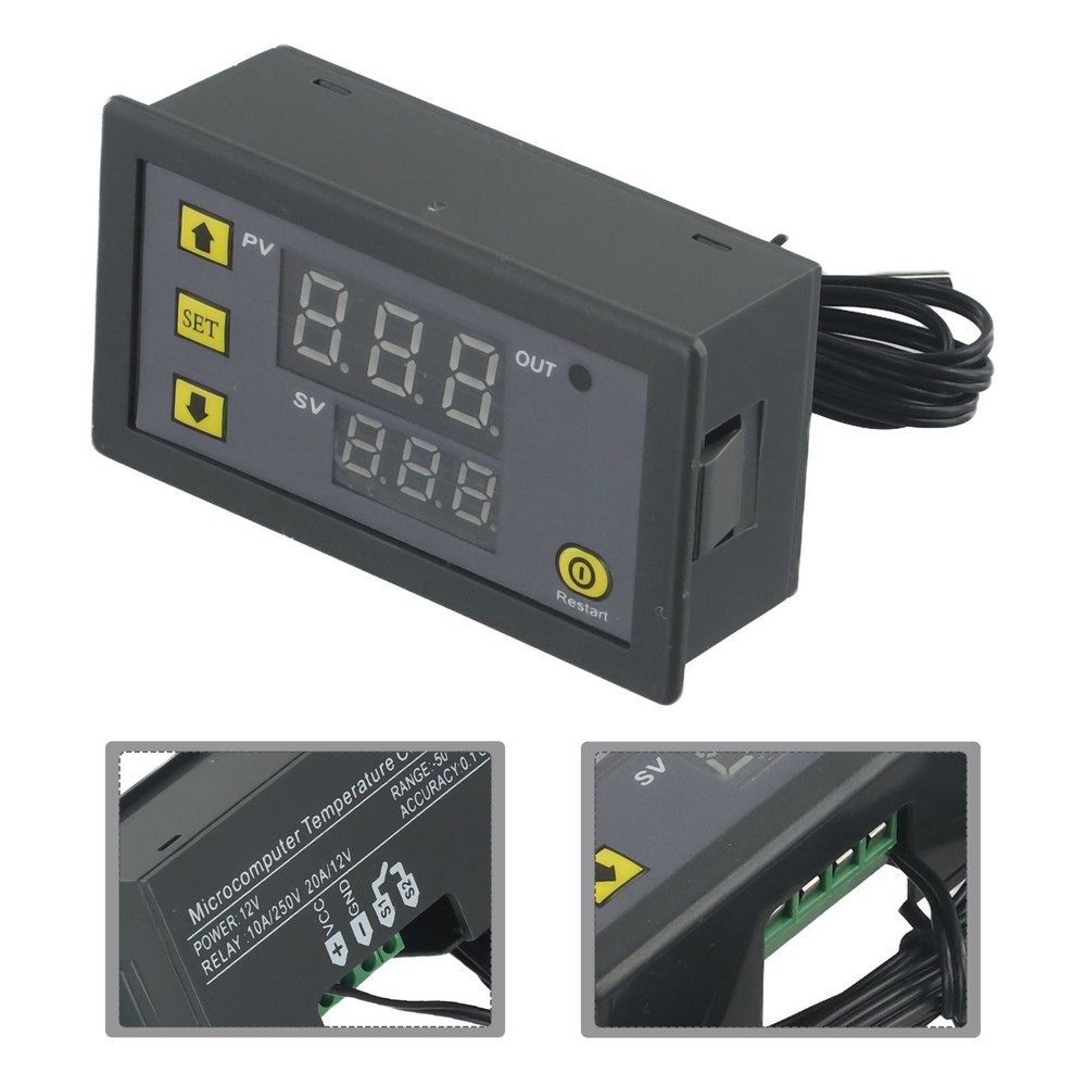 Heat Cool Equipment Thermometer Relay Temperature Controller Regulator