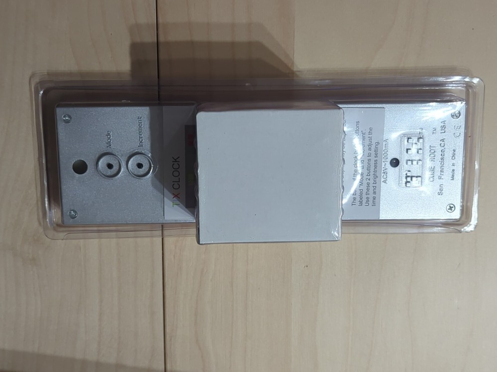 TIX Cube Root LED Clock