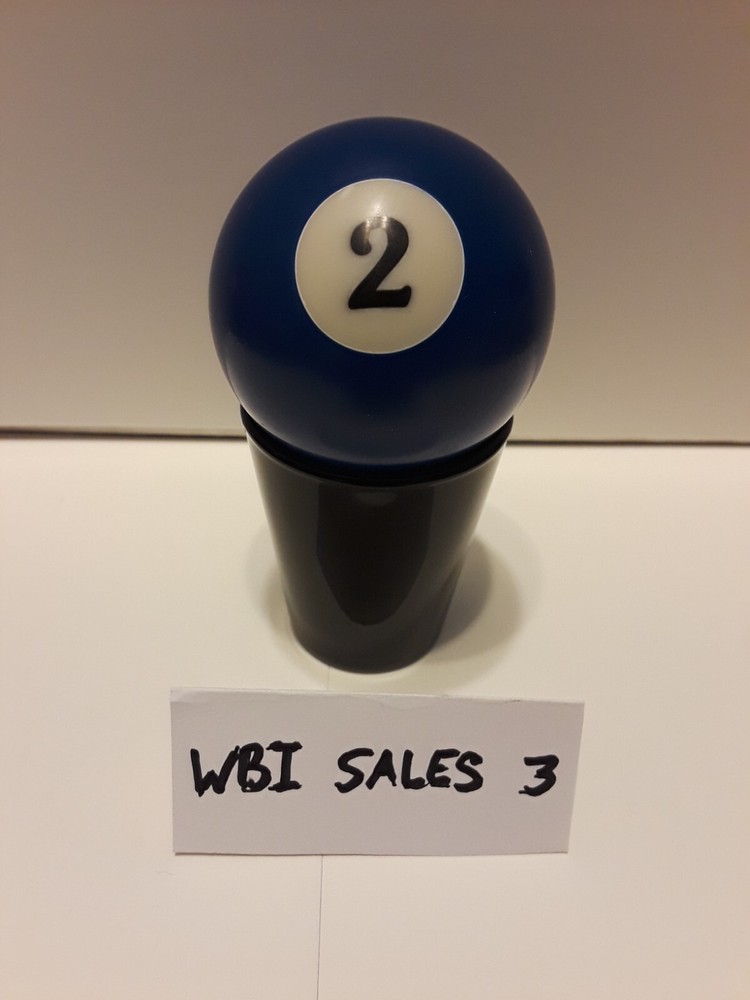 # 2 Blue Single Pool Ball Replacement 2 1/4 Inch