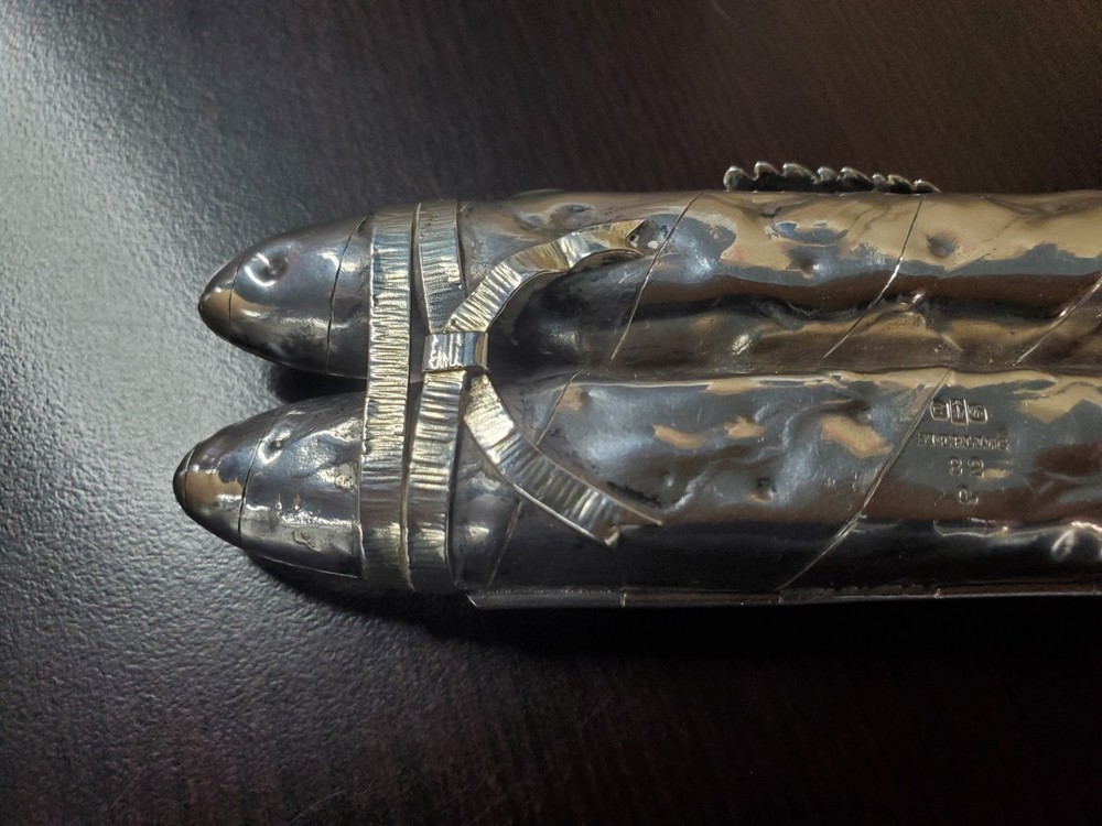 Gorham Trompe L'oeil Sterling Silver Cigar Case