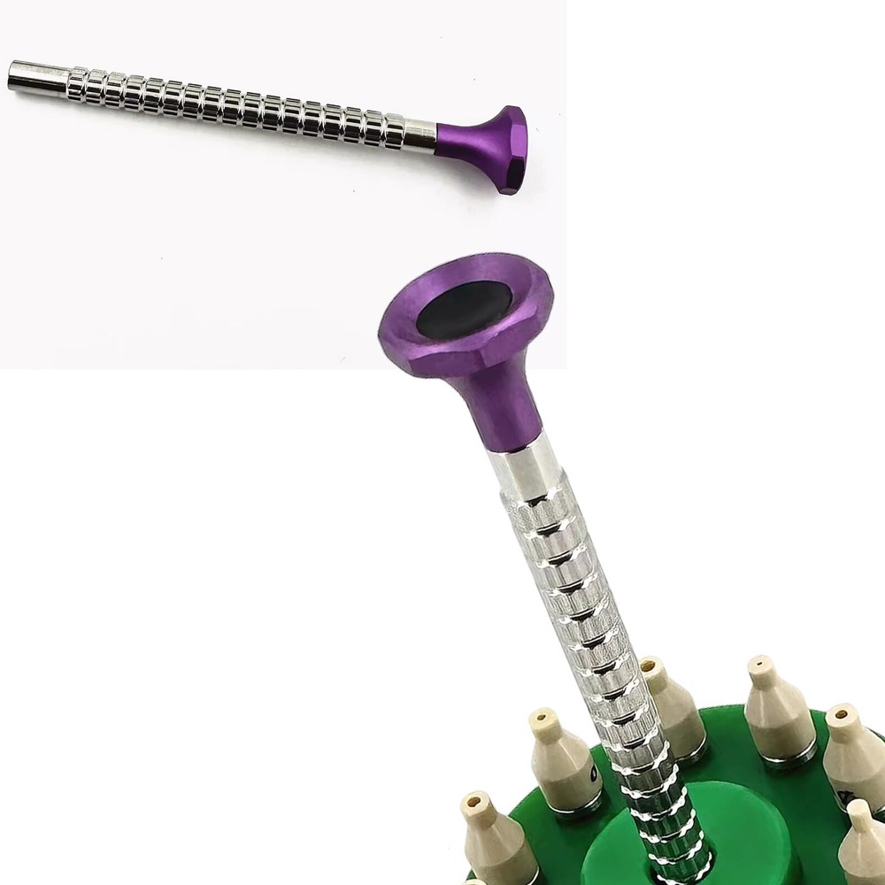 Watch Hand Install Setting Tools Dual Sided with Replaceable Pusher Fitting Sezz