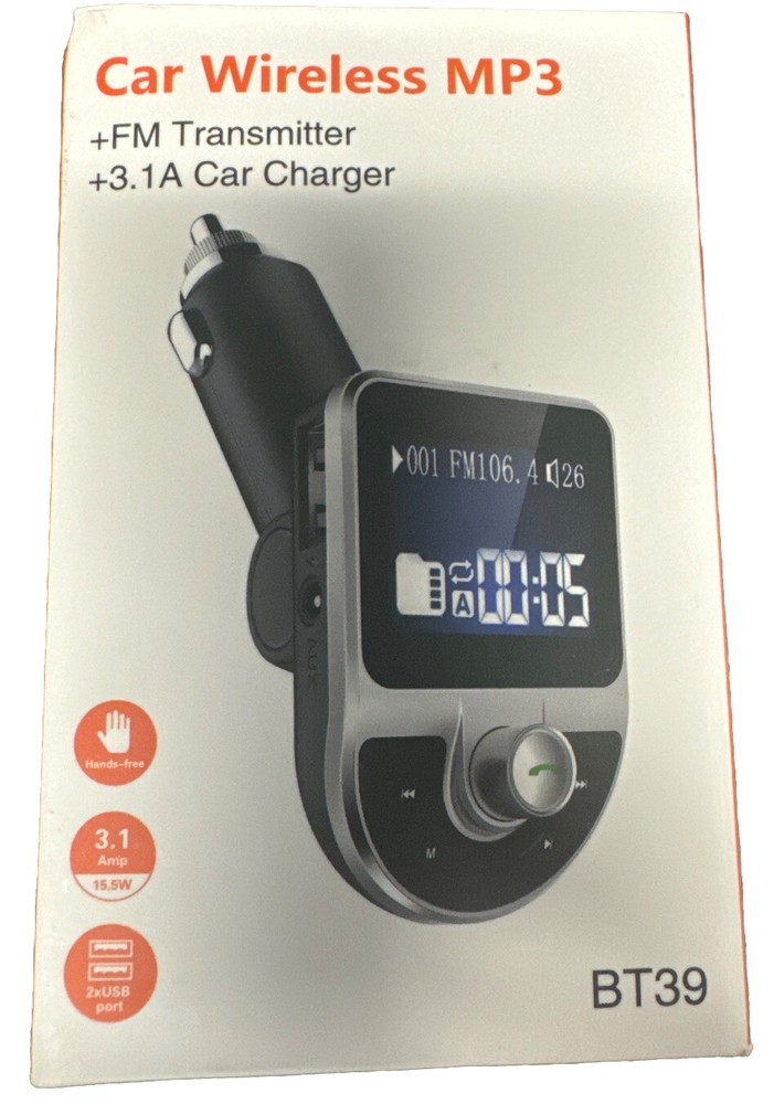 HIGI: BT39 Car Wireless MP3 Transmitter