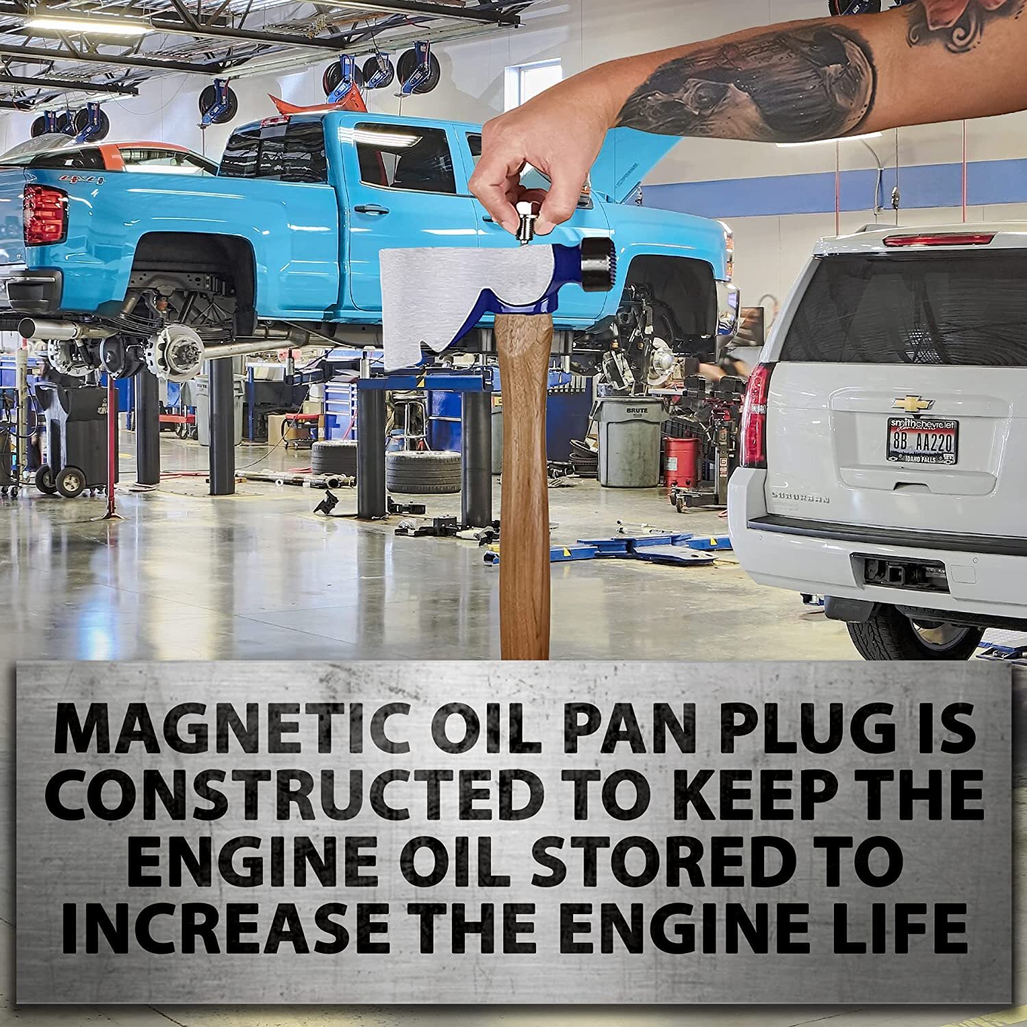 M14x1.5mm Car Engine Magnetic Oil Drain Plug Screw Nut Bolt Sumps Universal