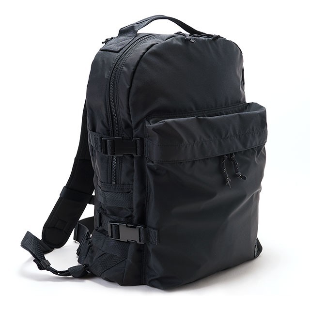 PORTER Yoshida 855-05902 FORCE Day Pack Black Nylon Backpack Military Style