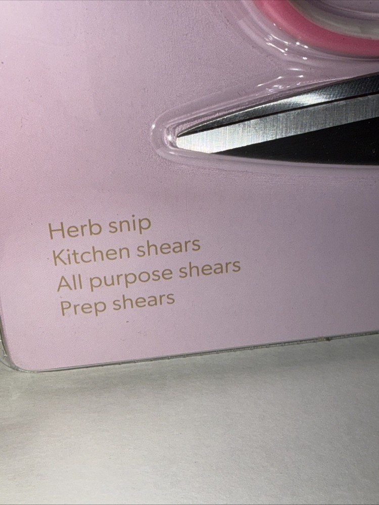 PARIS HILTON KITCHEN SHEAR SET 4 Pc: Herb Snip,Kitchen shears,All Purpose,Prep