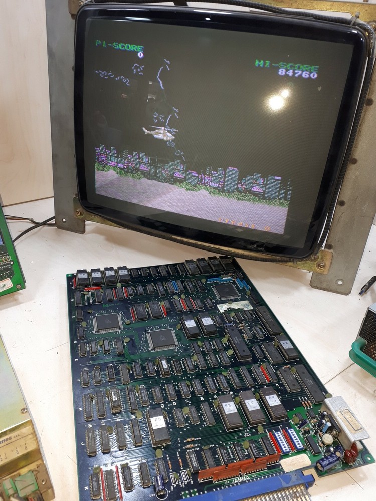 Cobra Command by Data East working JAMMA PCB