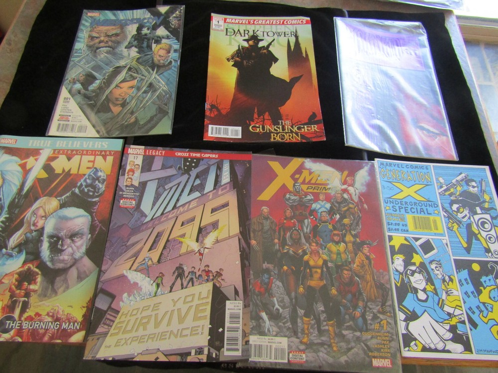 Marvel Mixed Lot 6 Comics include Magneto #0