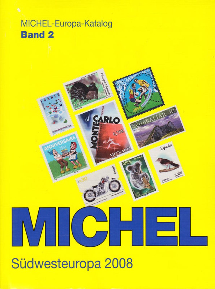 Michel Catalogue, Sudwesteuropa 2008, Europa Band 2,  NEW.