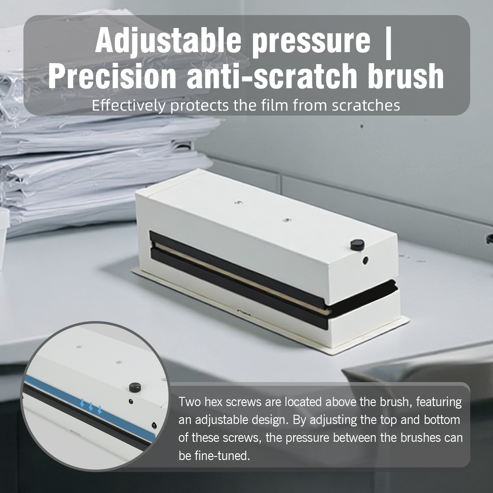 Large Professional Film Anti-Static Electric Dust Remover for 135/120/4x5/8x10