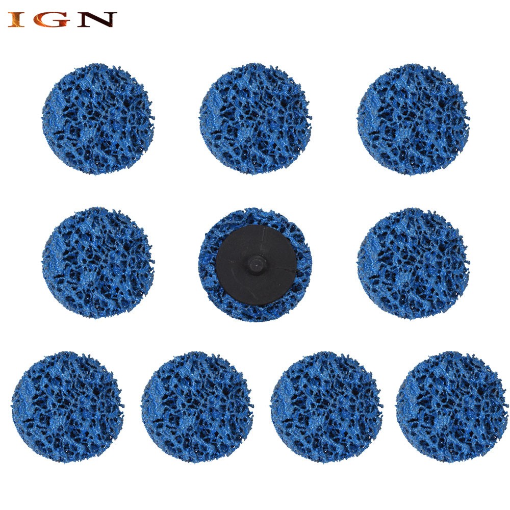 New 10 Pack 2 Inch Quick Change Easy Strip & Clean Discs For Paint Rust