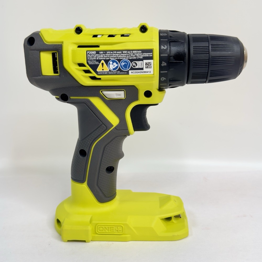 Ryobi 18 Volt P209D 3/8" Drill Driver 18V One+ Tool Only