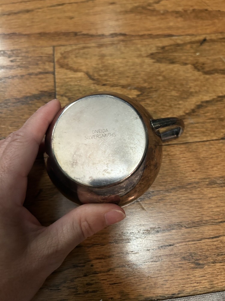 Oneida silversmiths Creamer