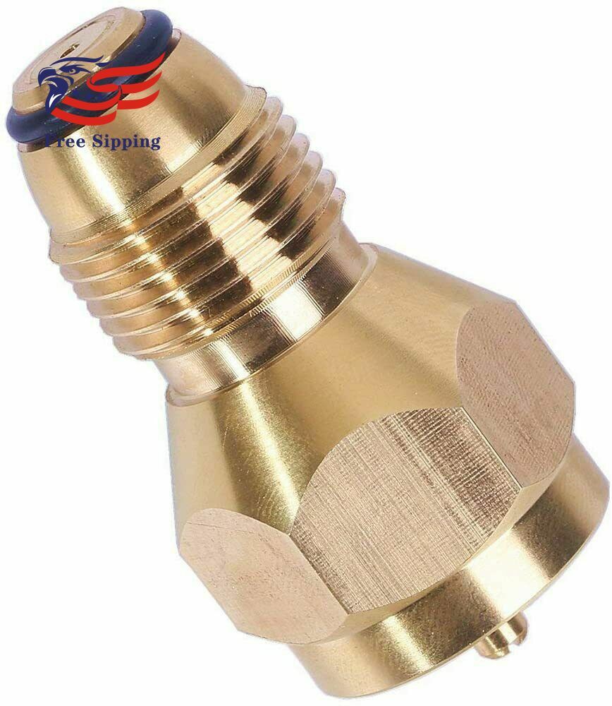 Universal Propane Refill Adapter Regulator for Throwaway 1 LB Bottle Cylinders