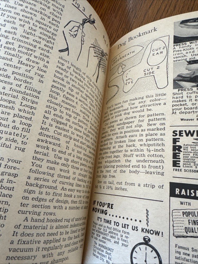 11 1964 Work Basket Craft Booklets