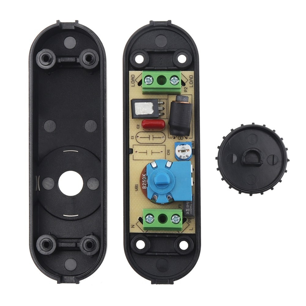 LED Dimmer Switch, Full Range Rotary Dimmer Switch, Inline Lamp Switch for5739