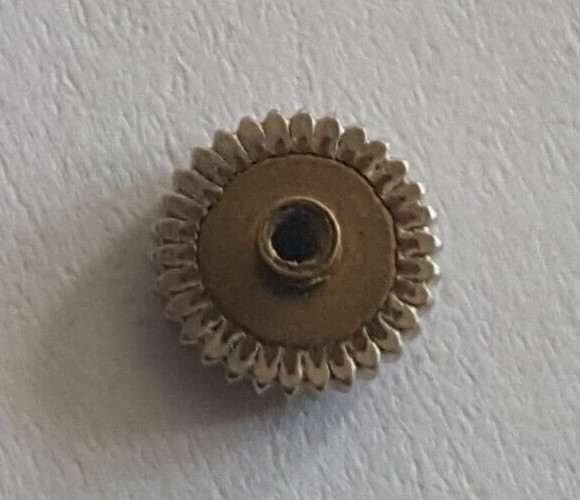 Benrus Shallow Undercut Gold Plated Crown
