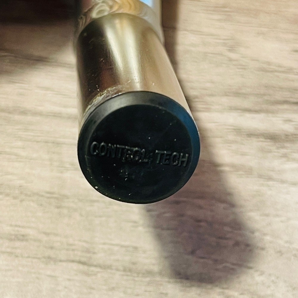 Vintage Control Tech Welded Aluminum Bar Ends Silver CLEAN