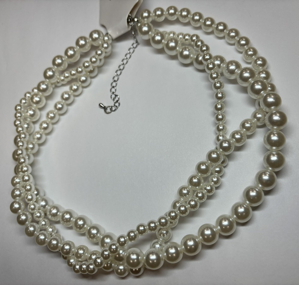 Pearl Link Choker Necklace