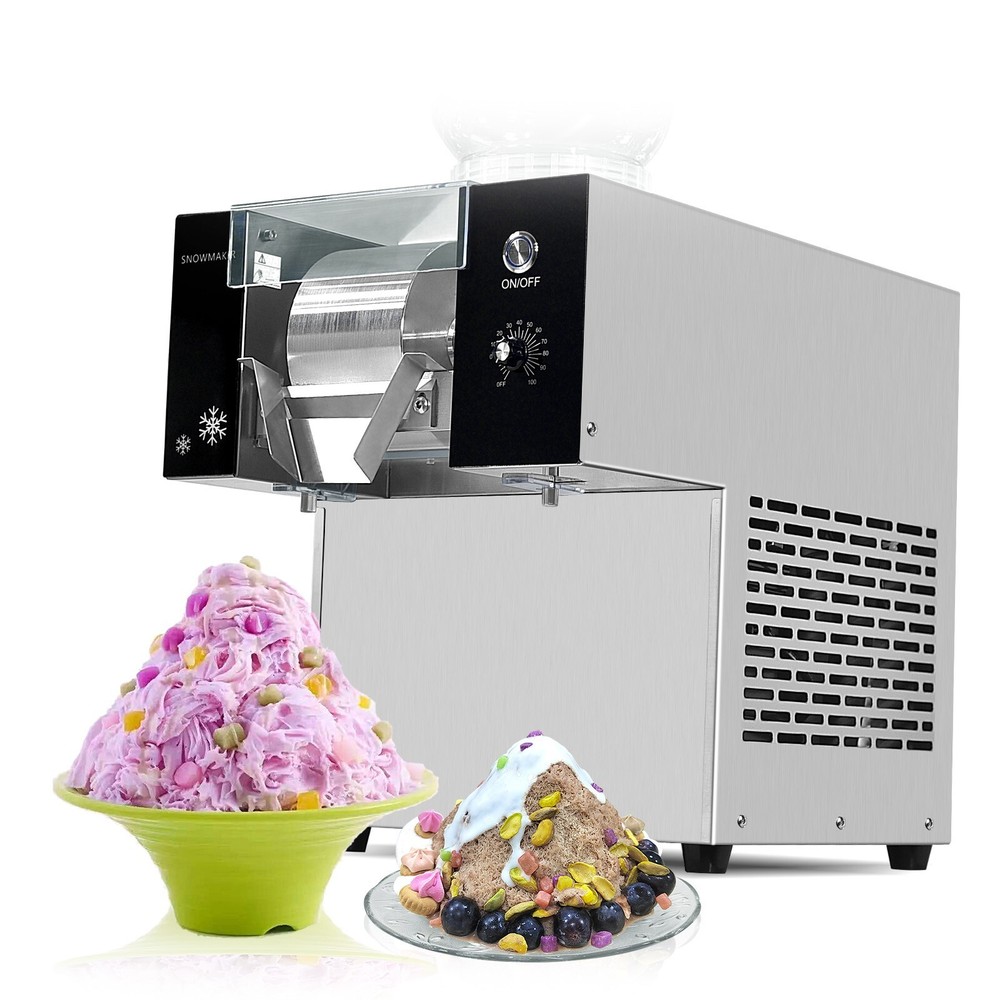 90% New Automatic 176lbs/day Snowflake Ice Machine Shaved Ice Machine