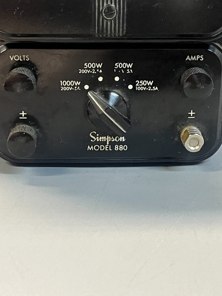 Simpson model 880A volt meter
