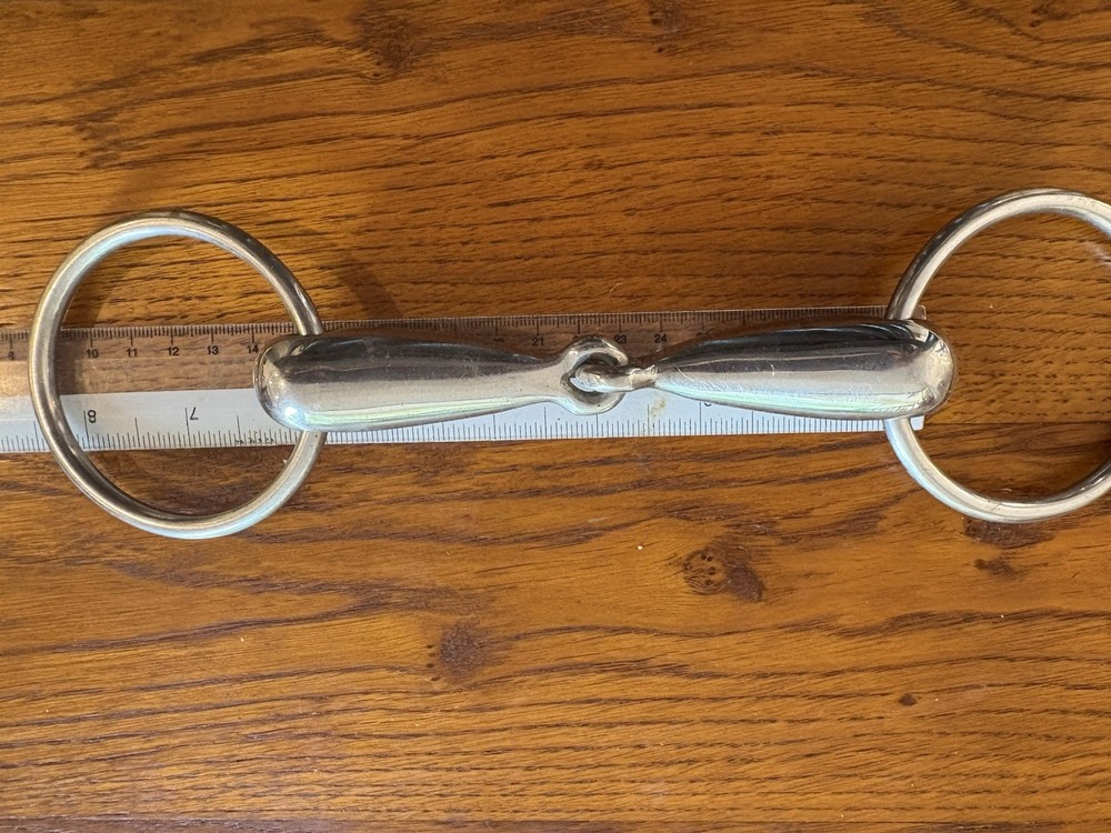 Bit- Loose Ring Snaffle- hollow